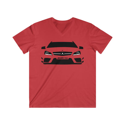 Mercedes Fitted V-Neck Short Sleeve Tee