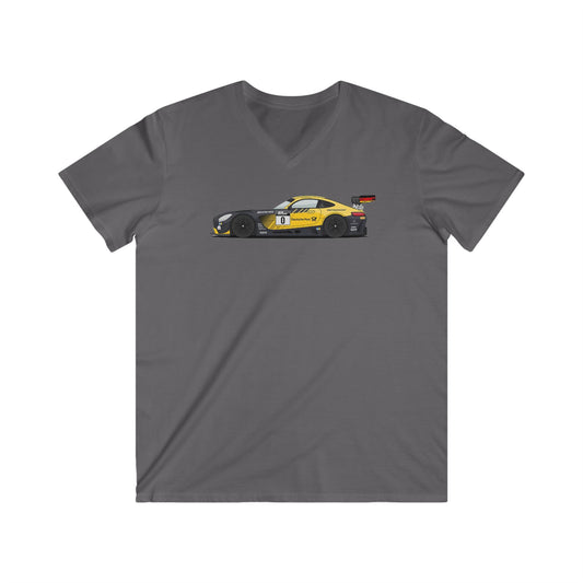 Mercedes Fitted V-Neck Short Sleeve Tee