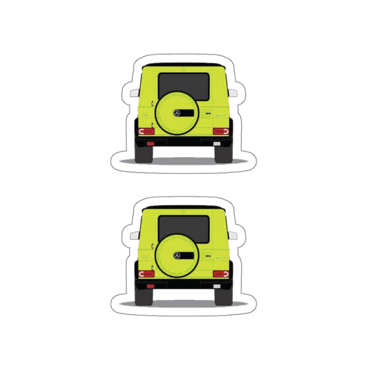 Mercedes Kiss-Cut Stickers