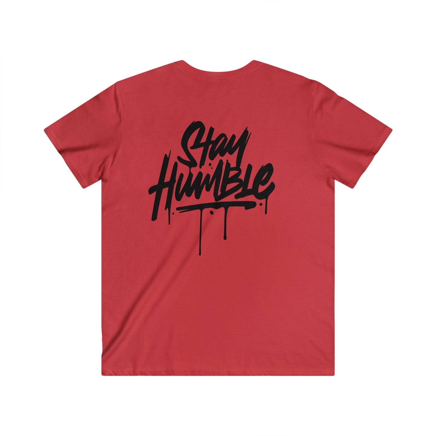 Custom Fitted V-Neck Short Sleeve Tee