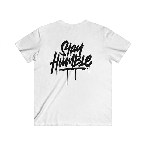 Custom Fitted V-Neck Short Sleeve Tee