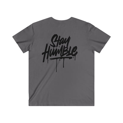 Custom Fitted V-Neck Short Sleeve Tee