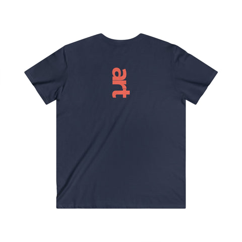 Custom Fitted V-Neck Short Sleeve Tee