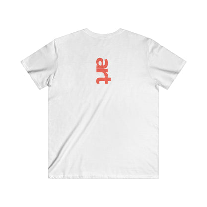 Custom Fitted V-Neck Short Sleeve Tee