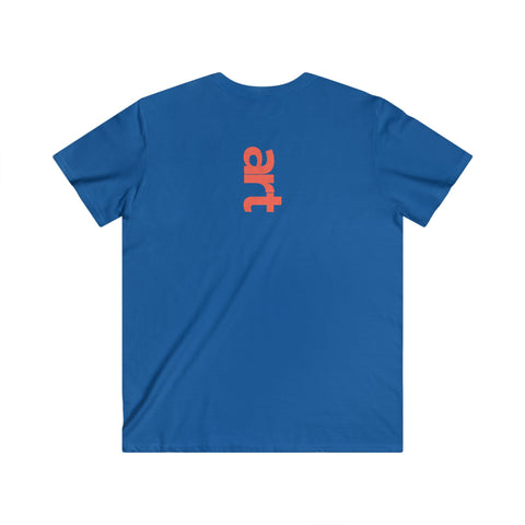 Custom Fitted V-Neck Short Sleeve Tee