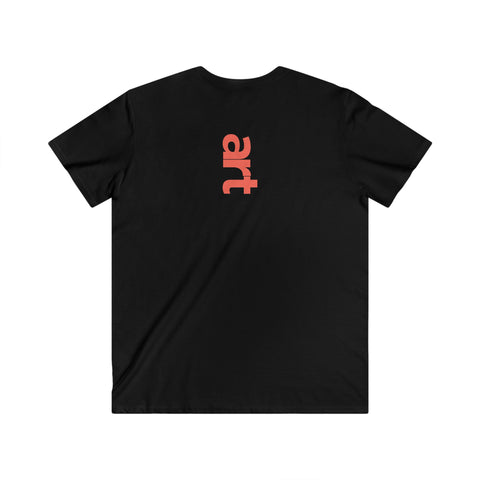 Custom Fitted V-Neck Short Sleeve Tee