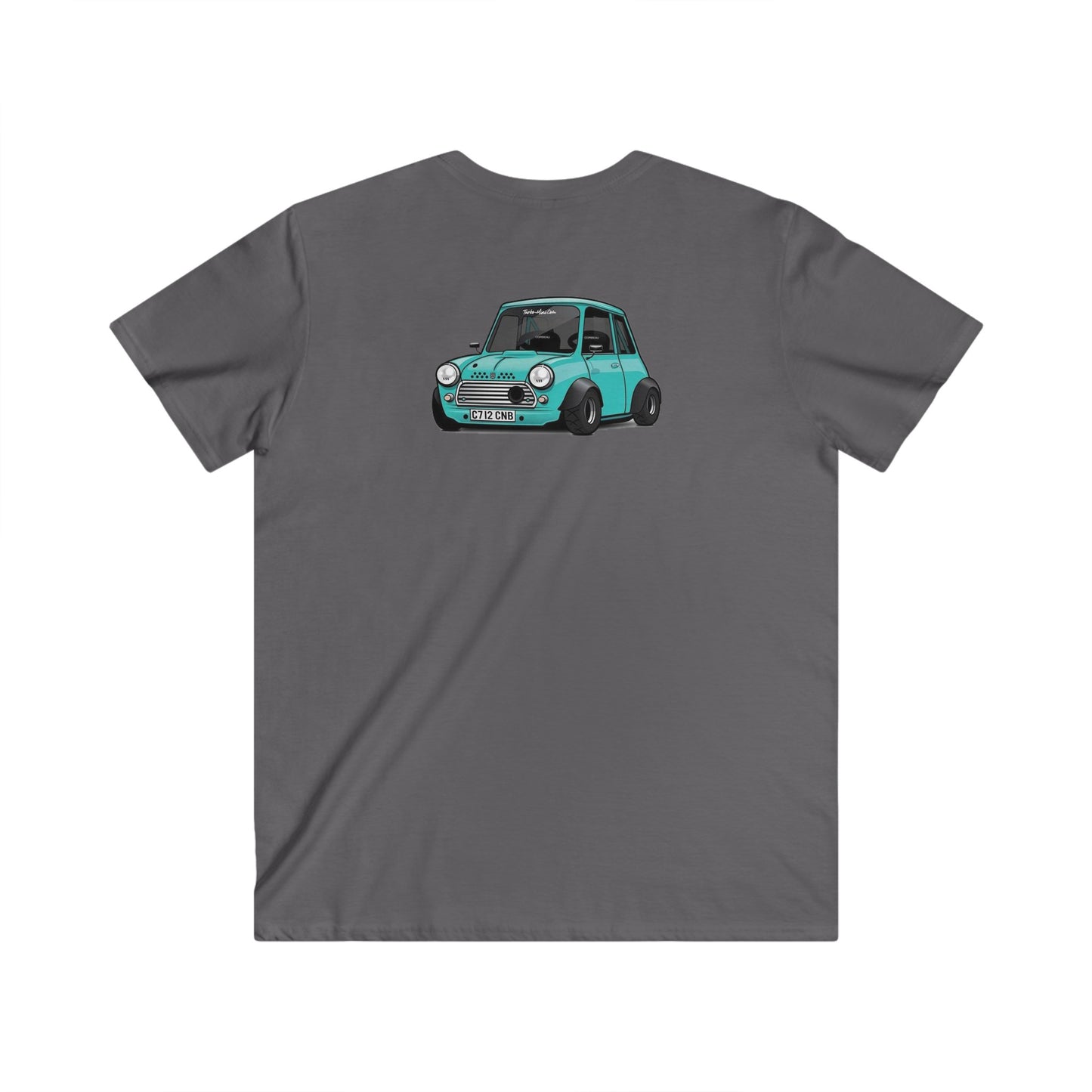 Mini Fitted V-Neck Short Sleeve Tee