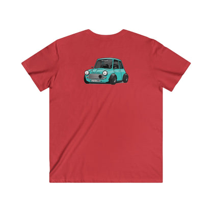 Mini Fitted V-Neck Short Sleeve Tee
