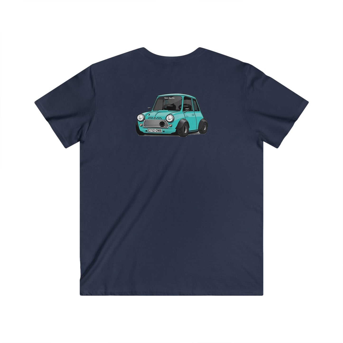 Mini Fitted V-Neck Short Sleeve Tee