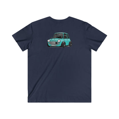 Mini Fitted V-Neck Short Sleeve Tee