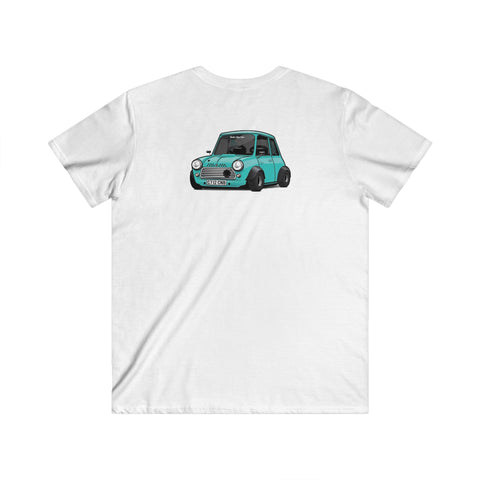 Mini Fitted V-Neck Short Sleeve Tee