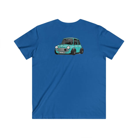 Mini Fitted V-Neck Short Sleeve Tee