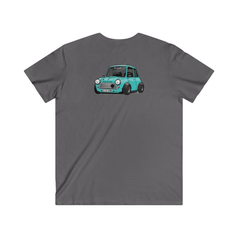 Mini Fitted V-Neck Short Sleeve Tee
