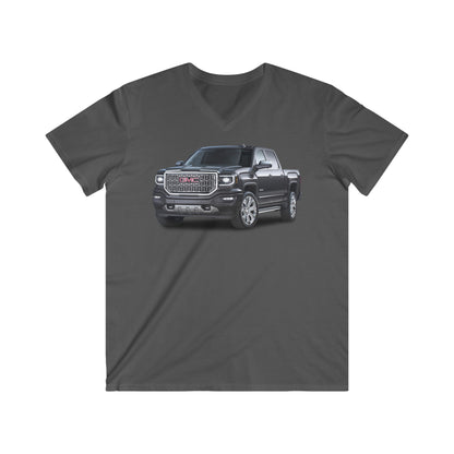 GMC Fitted V-Neck Short Sleeve Tee
