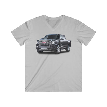 GMC Fitted V-Neck Short Sleeve Tee