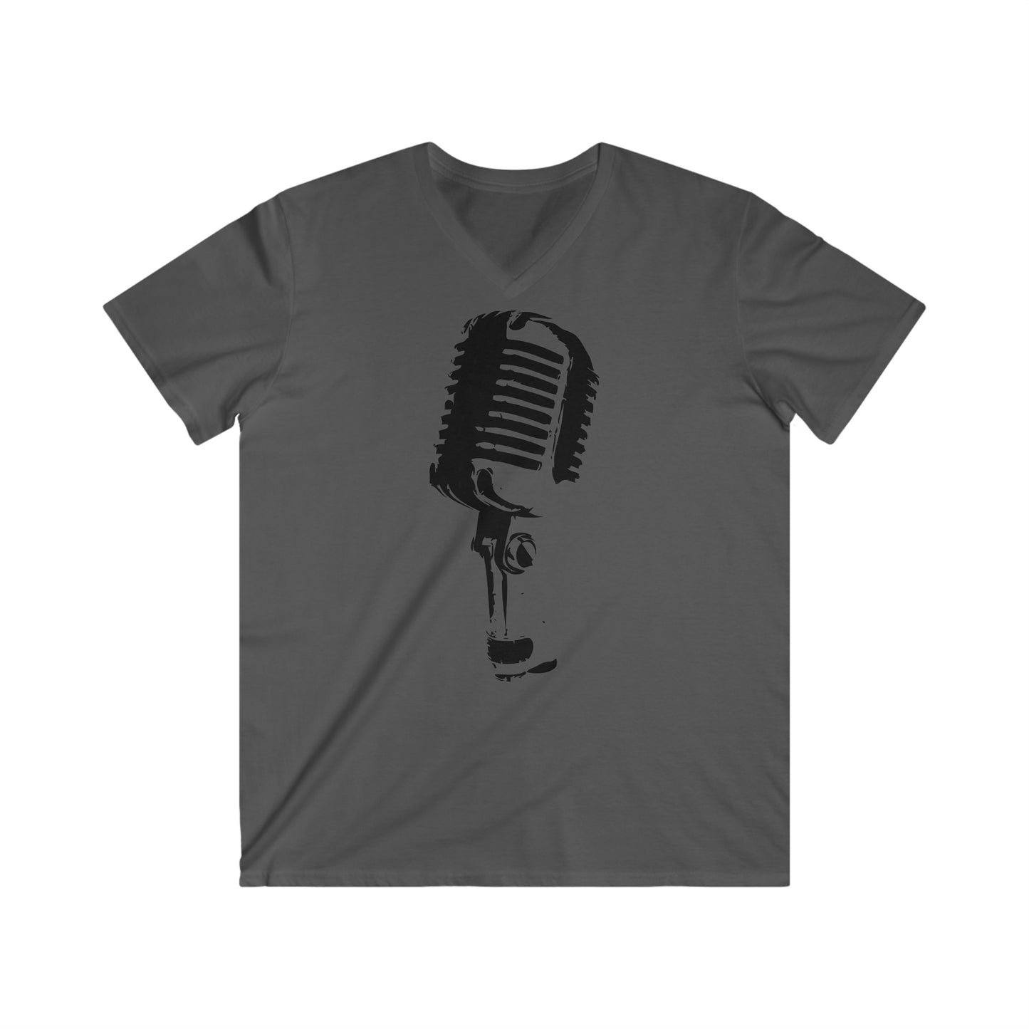 Custom Fitted V-Neck Short Sleeve Tee