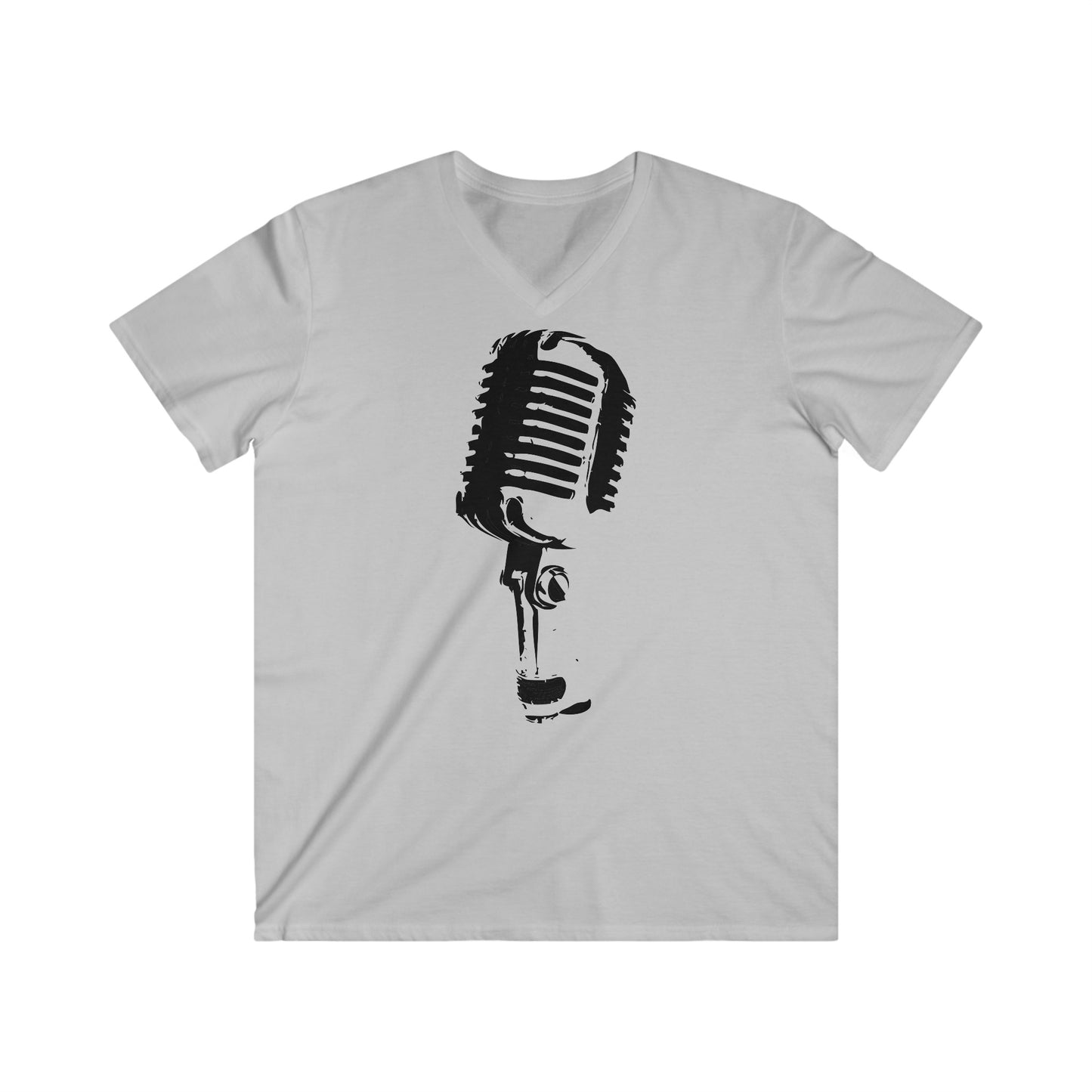 Custom Fitted V-Neck Short Sleeve Tee