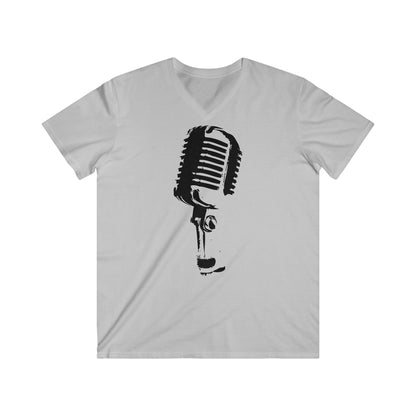 Custom Fitted V-Neck Short Sleeve Tee