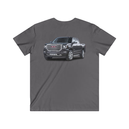 GMC Fitted V-Neck Short Sleeve Tee