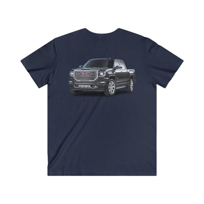 GMC Fitted V-Neck Short Sleeve Tee