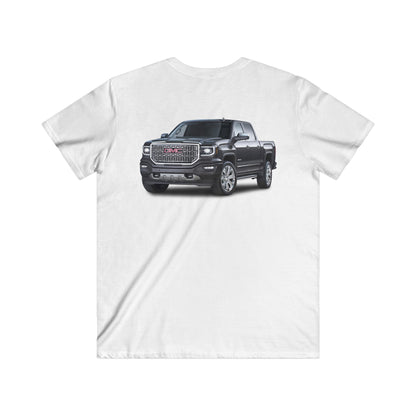 GMC Fitted V-Neck Short Sleeve Tee