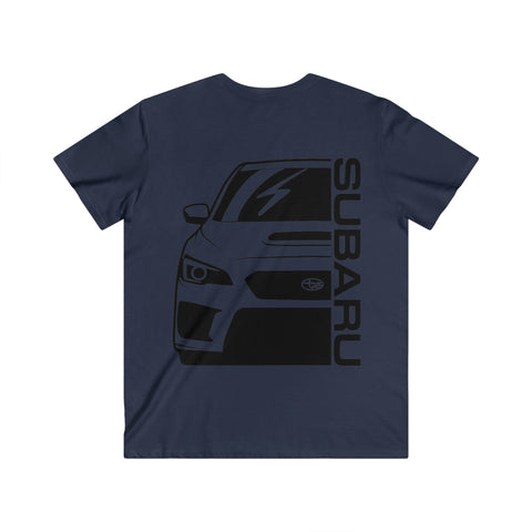 Subaru Fitted V-Neck Short Sleeve Tee