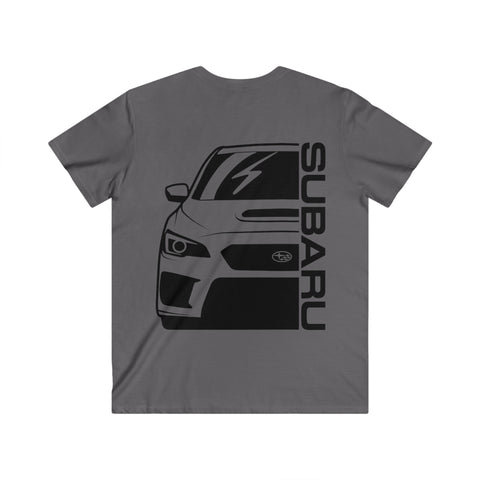 Subaru Fitted V-Neck Short Sleeve Tee