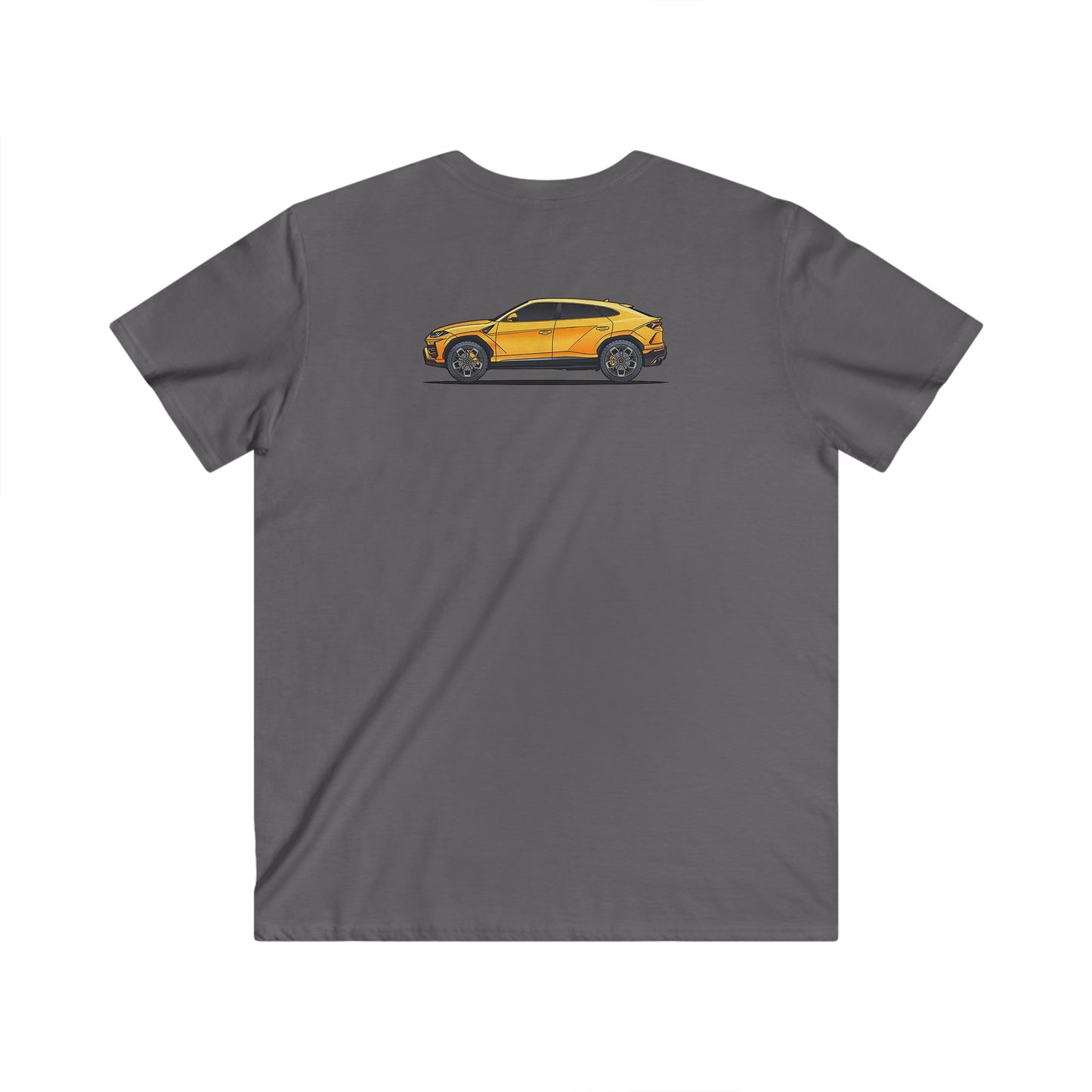 Lambo Fitted V-Neck Short Sleeve Tee