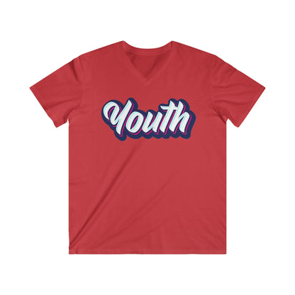 Custom Fitted V-Neck Short Sleeve Tee