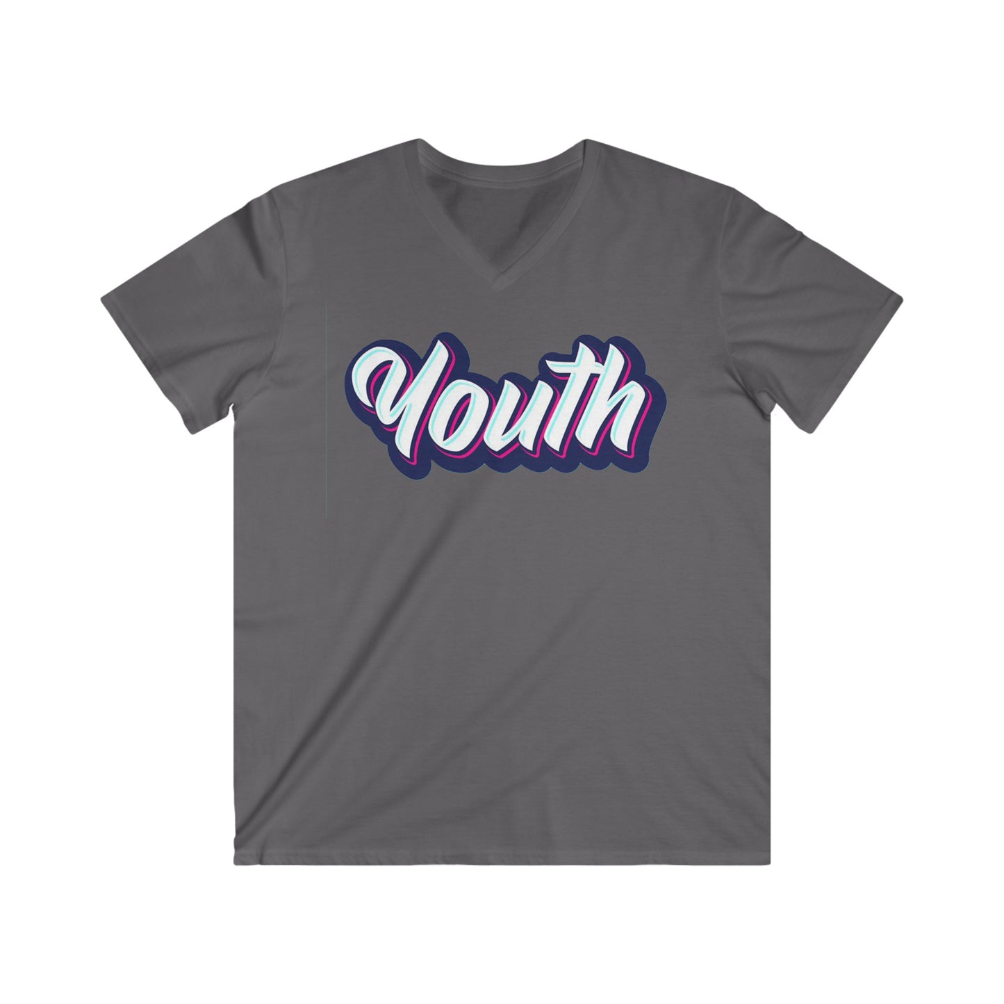 Custom Fitted V-Neck Short Sleeve Tee