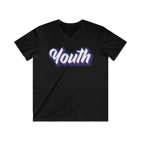 Custom Fitted V-Neck Short Sleeve Tee
