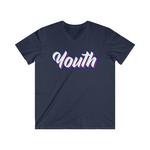 Custom Fitted V-Neck Short Sleeve Tee