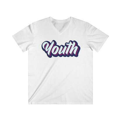 Custom Fitted V-Neck Short Sleeve Tee