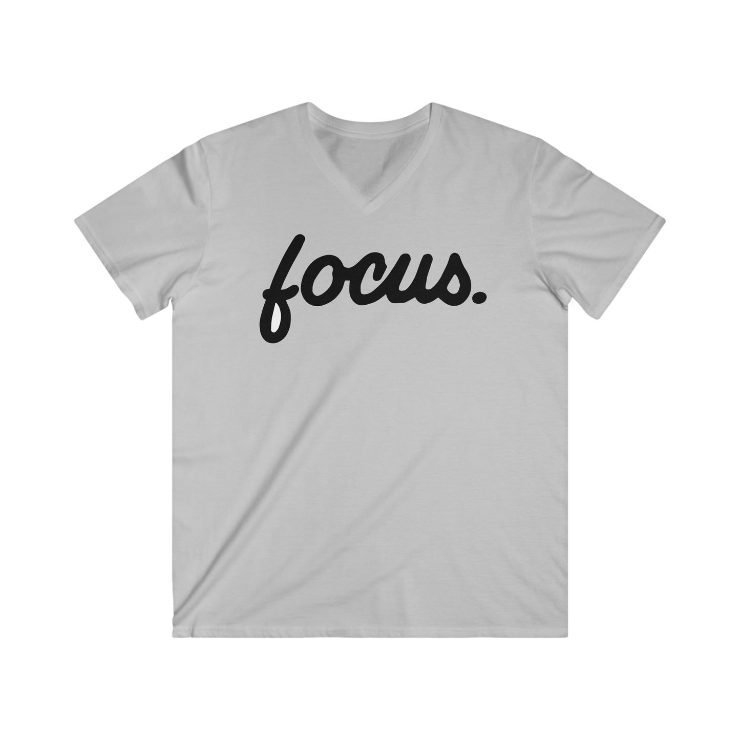 Custom Fitted V-Neck Short Sleeve Tee