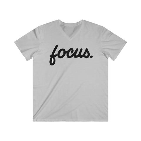 Custom Fitted V-Neck Short Sleeve Tee