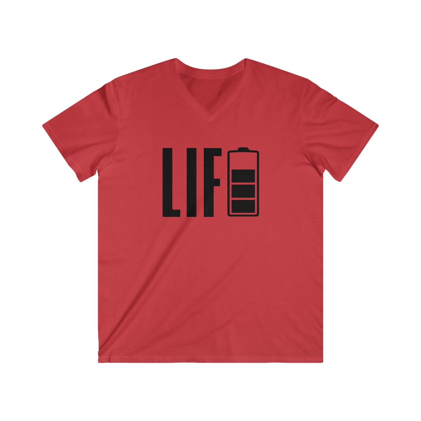 Custom Fitted V-Neck Short Sleeve Tee