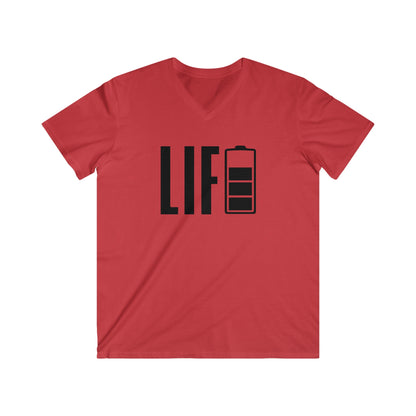 Custom Fitted V-Neck Short Sleeve Tee