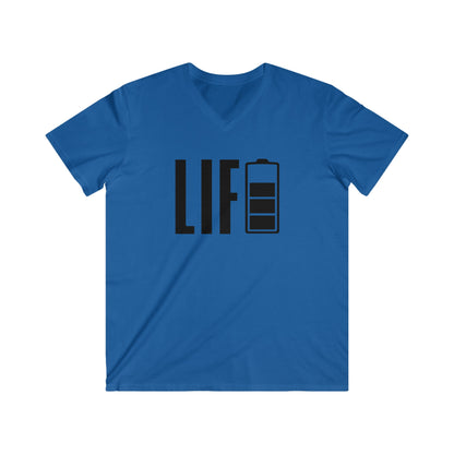 Custom Fitted V-Neck Short Sleeve Tee