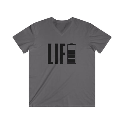 Custom Fitted V-Neck Short Sleeve Tee