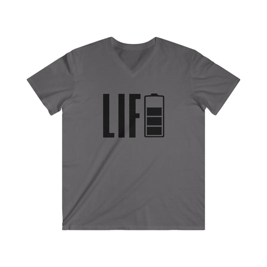 Custom Fitted V-Neck Short Sleeve Tee