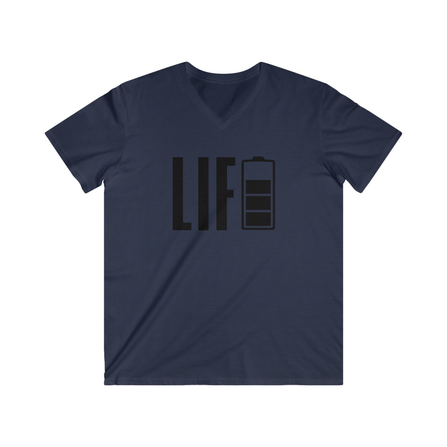 Custom Fitted V-Neck Short Sleeve Tee