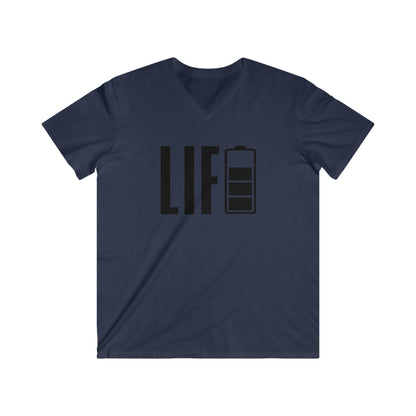 Custom Fitted V-Neck Short Sleeve Tee