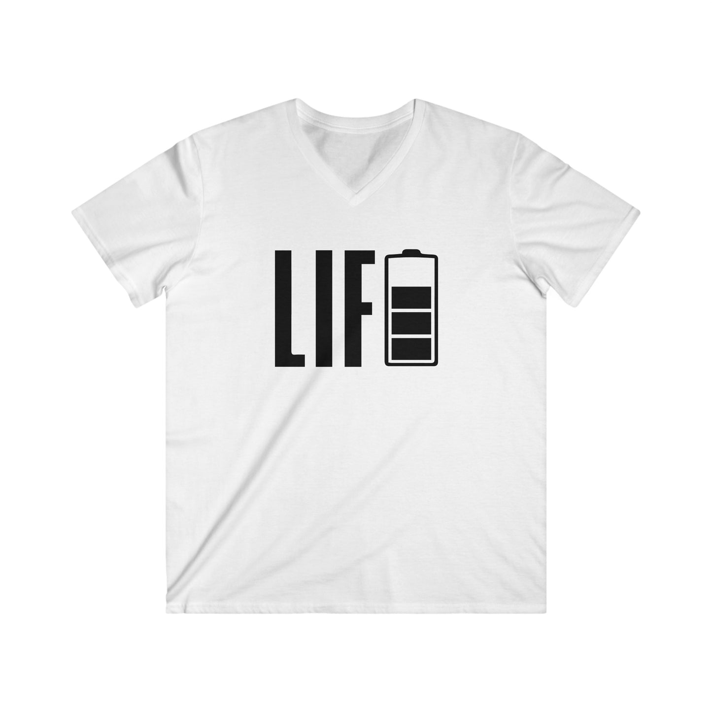 Custom Fitted V-Neck Short Sleeve Tee