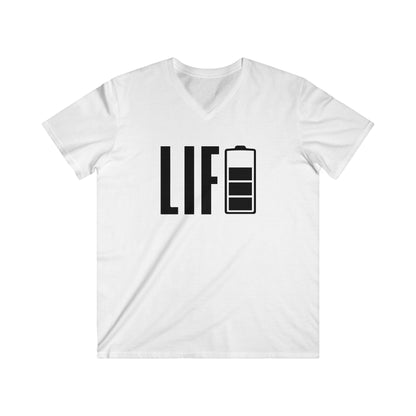 Custom Fitted V-Neck Short Sleeve Tee