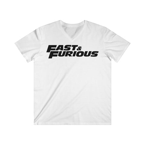 Custom Fitted V-Neck Short Sleeve Tee
