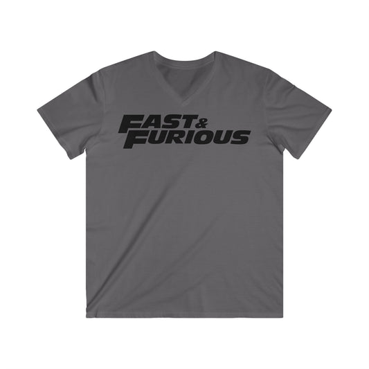 Custom Fitted V-Neck Short Sleeve Tee
