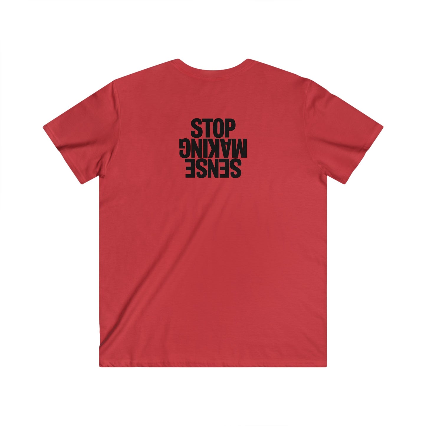 Custom Fitted V-Neck Short Sleeve Tee