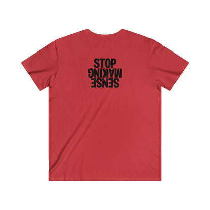 Custom Fitted V-Neck Short Sleeve Tee