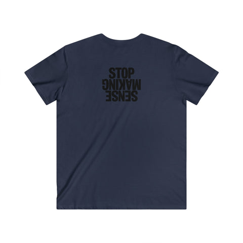 Custom Fitted V-Neck Short Sleeve Tee