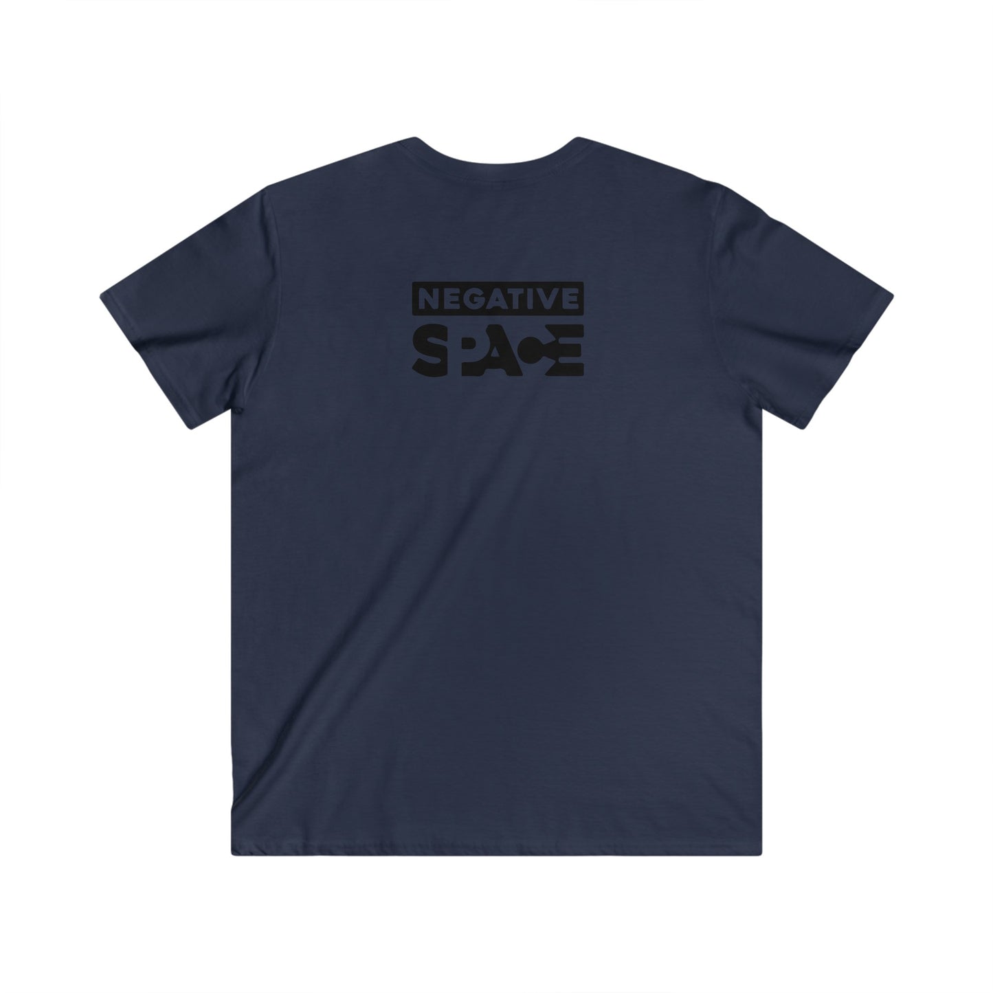 Custom Fitted V-Neck Short Sleeve Tee